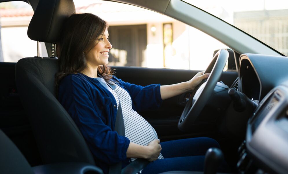 La ceinture de sécurité pendant la grossesse - Adaptateur et